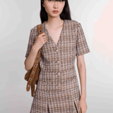 Short Tweed Dress