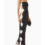 Hoja Rota Sheer-panel Dress