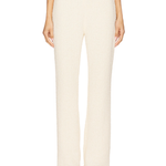 Cream boucle tank top and matching pants set with frayed hem details — SER.O.YA | Endless UAE