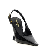 Dune Leather Slingback Pumps