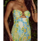 Velzy Strapless Maxi Dress