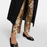 Hangisiflat Embellished Satin Ballet Flats