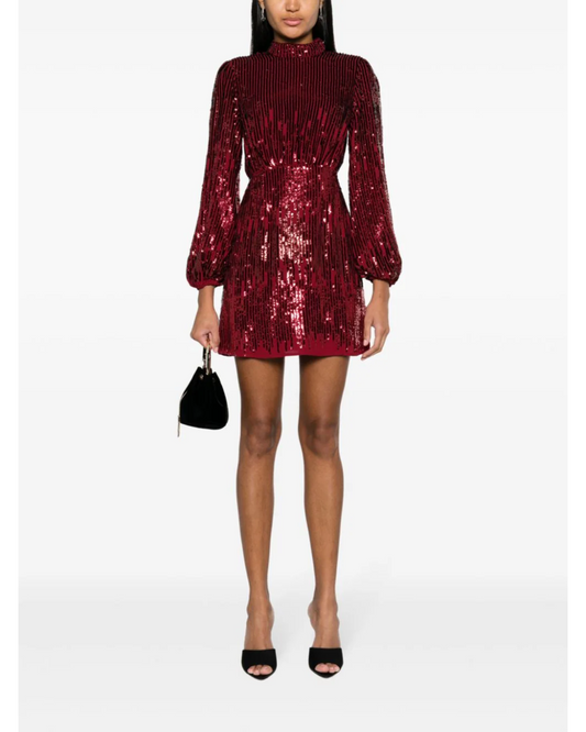 Samantha Sequinned Mini Dress