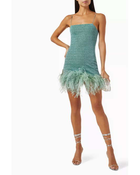 Lumiere Plumage Mini Dress