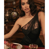 Issa Velvet Lace Corset