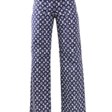 Monogram Denim Trousers