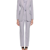 Boxy Wool Blend Single-button Jacket