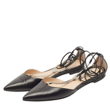 Femi Ankle Wrap Pointed Toe Flats