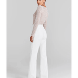 Misha White Jumpsuit