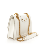White Leather DG Amore Bag