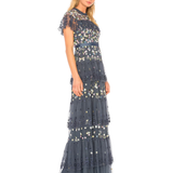Tiered Anglais Gown