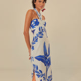 Off-white Yard Sleeveless Maxi Dress