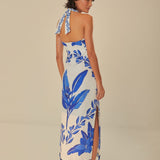 Off-white Yard Sleeveless Maxi Dress