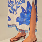 Off-white Yard Sleeveless Maxi Dress