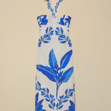 Off-white Yard Sleeveless Maxi Dress