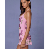 Galene Sequin-Embellished Halterneck Mini Dress