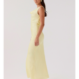 Be Mine Satin Maxi Dress