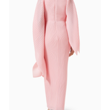 Adami Cape-sleeve Maxi Dress