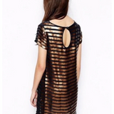 Serpent Sequin Dress