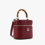 Bamboo Top Handle Shoulder Bag