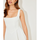 The Ultimate Muse High Waist Square Neck Mini Dress