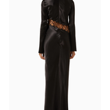 Arienzo Asymmetrical Maxi Dress