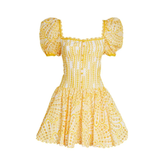 Yara Broderie Anglaise Mini Dress