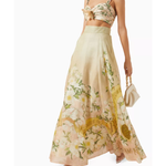 Floral Print Crop Top and Maxi Skirt Co-ord Set — Zimmermann | Endless UAE