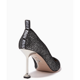 Glitter Mesh Pumps