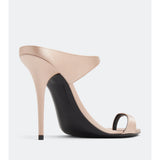 Saint Laurent Dive 110 embellished satin mules