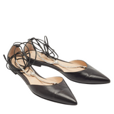 Femi Ankle Wrap Pointed Toe Flats