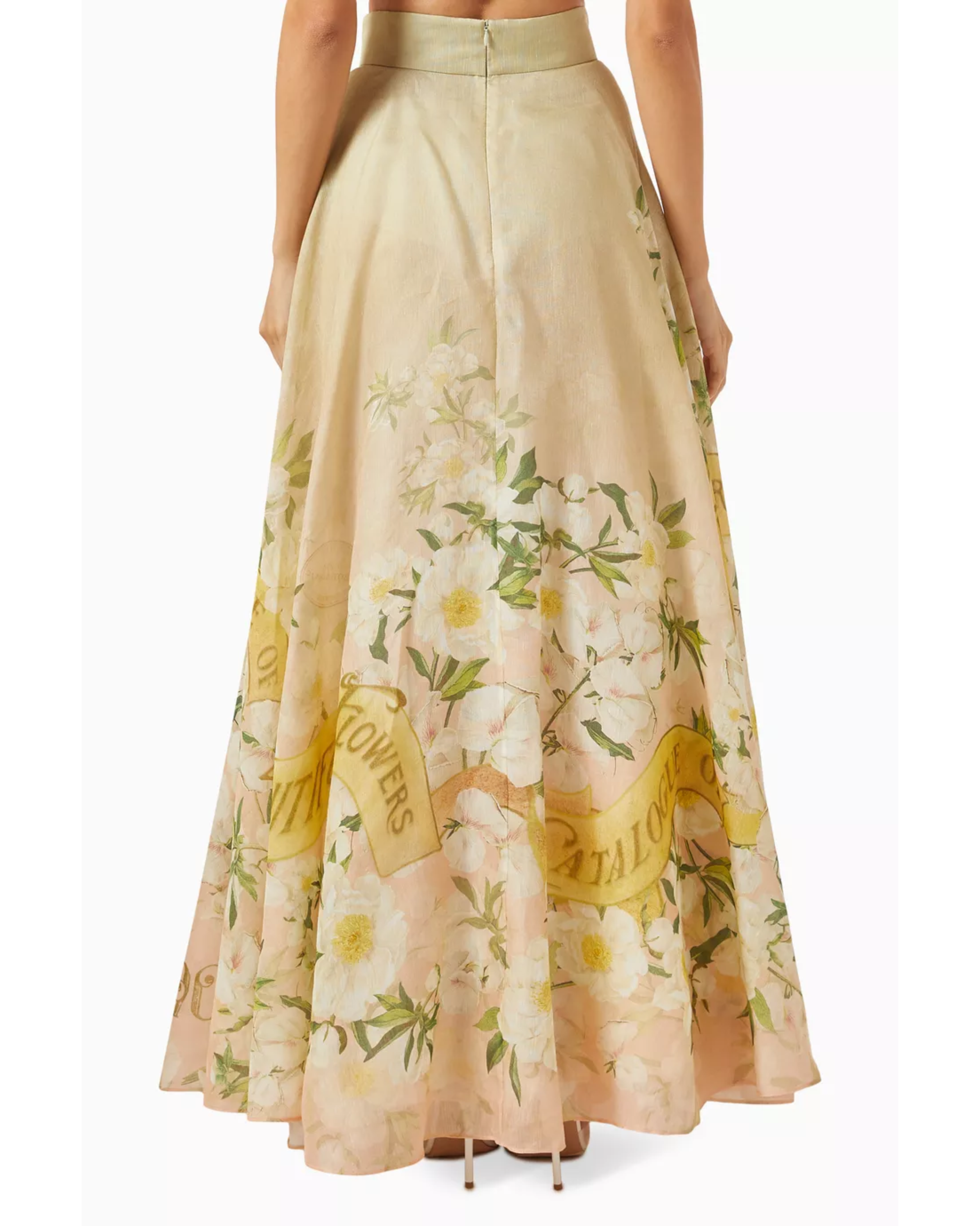 Floral Print Crop Top and Maxi Skirt Co-ord Set — Zimmermann | Endless UAE
