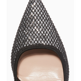 Glitter Mesh Pumps