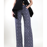 Monogram Denim Trousers