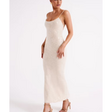 Brianna Sequin Maxi Dress