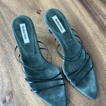 5 Strings Strappy Mid Heel Mule - Endless - UAE Rental and Resale for Women's Fashion