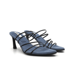 5 Strings Strappy Mid Heel Mule - Endless - UAE Rental and Resale for Women's Fashion
