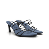 5 Strings Strappy Mid Heel Mule - Endless - UAE Rental and Resale for Women's Fashion