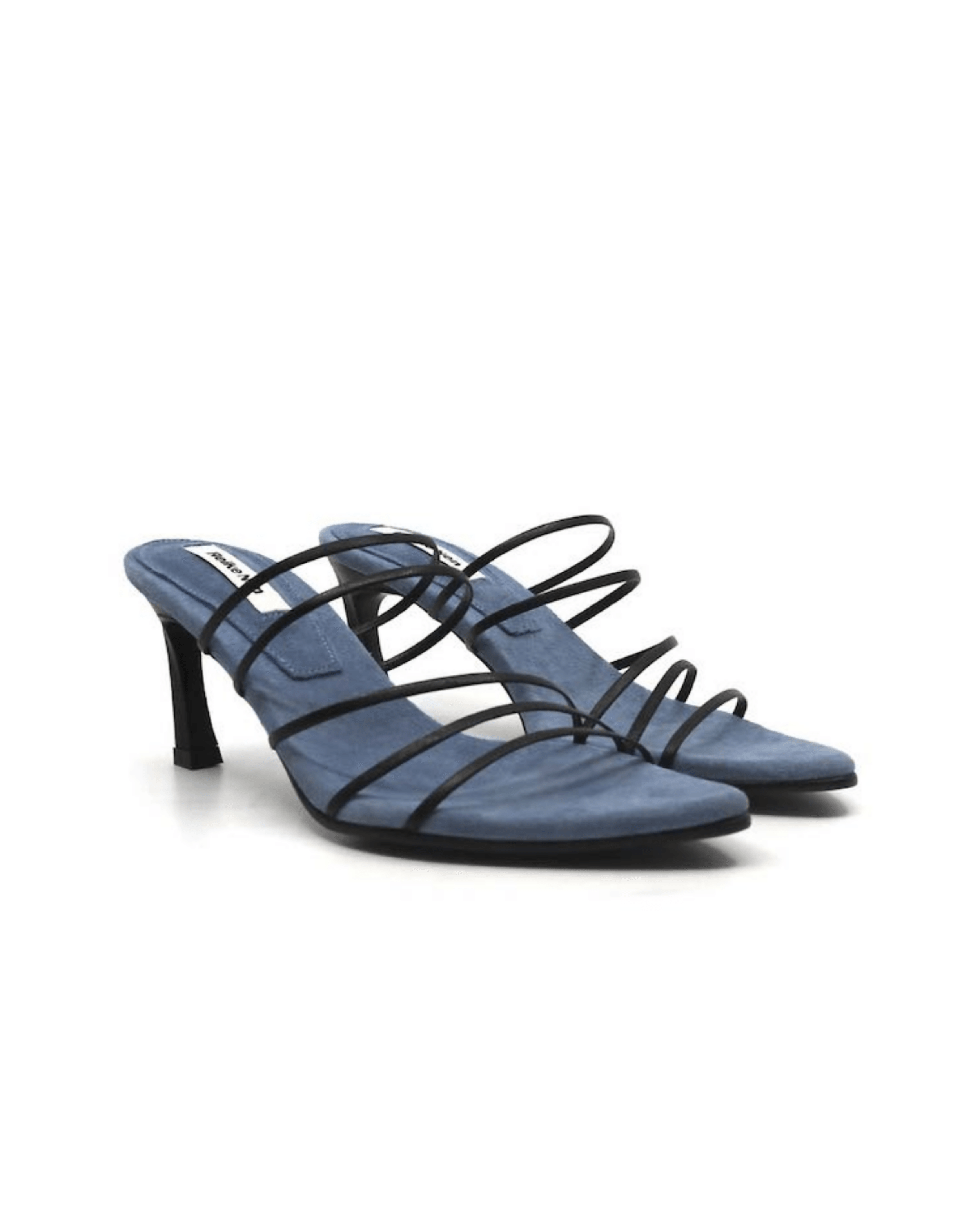 5 Strings Strappy Mid Heel Mule - Endless - UAE Rental and Resale for Women's Fashion