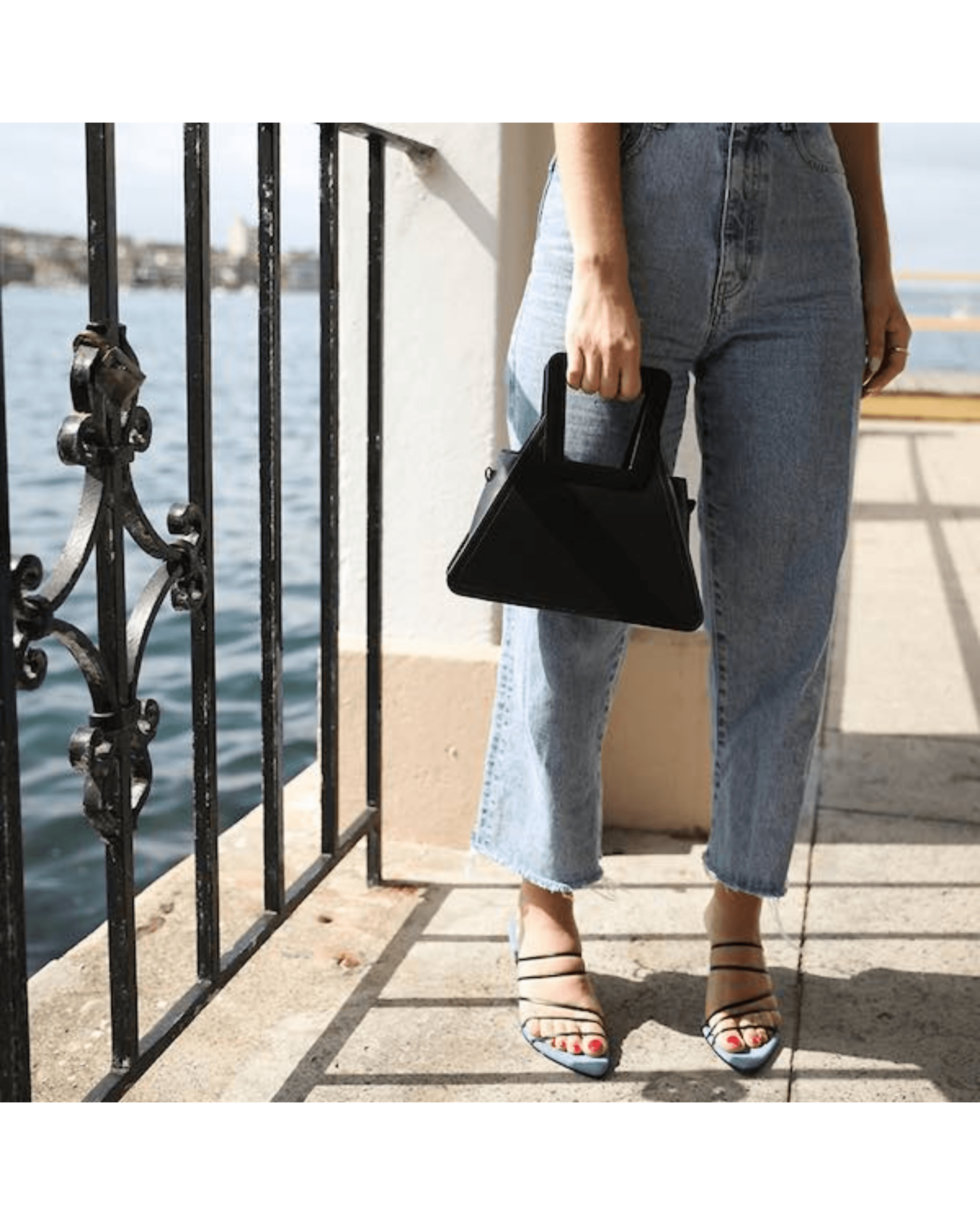 5 Strings Strappy Mid Heel Mule - Endless - UAE Rental and Resale for Women's Fashion