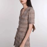 Short Tweed Dress