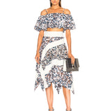 Layered Painted Dot Skirt