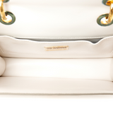 White Leather DG Amore Bag