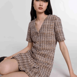 Short Tweed Dress