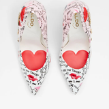 Stessy 2.0 white stiletto heel with red lips and romantic print pattern — Aldo | Endless UAE