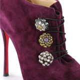 Bootoni Mj Crystal Ankle Boots