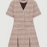 Short Tweed Dress