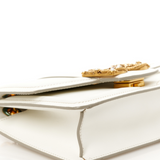 White Leather DG Amore Bag