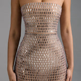 Amaya Embellished Bandeau Maxi Dress