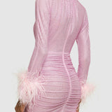 Embellished Mini Dress